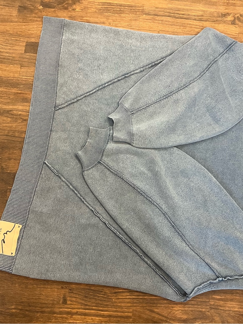 We The Free Men's Light Blue Crewneck Sweatshirt